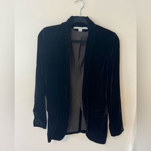 Diane Von Furstenberg Velvet Blazer